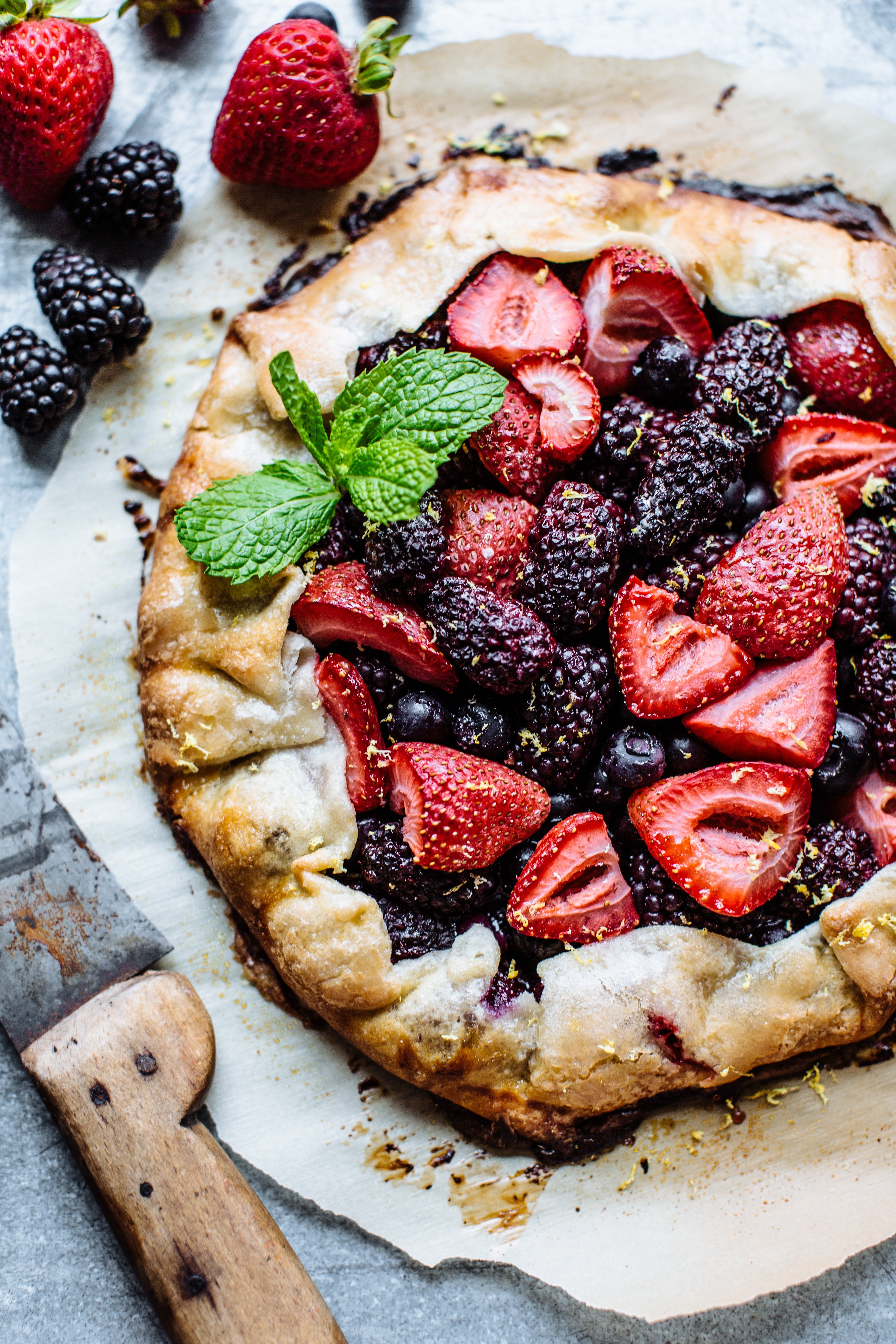 Galette Us Show You How Easy These Dessert Recipes Are To Make   Berry Galette 4 